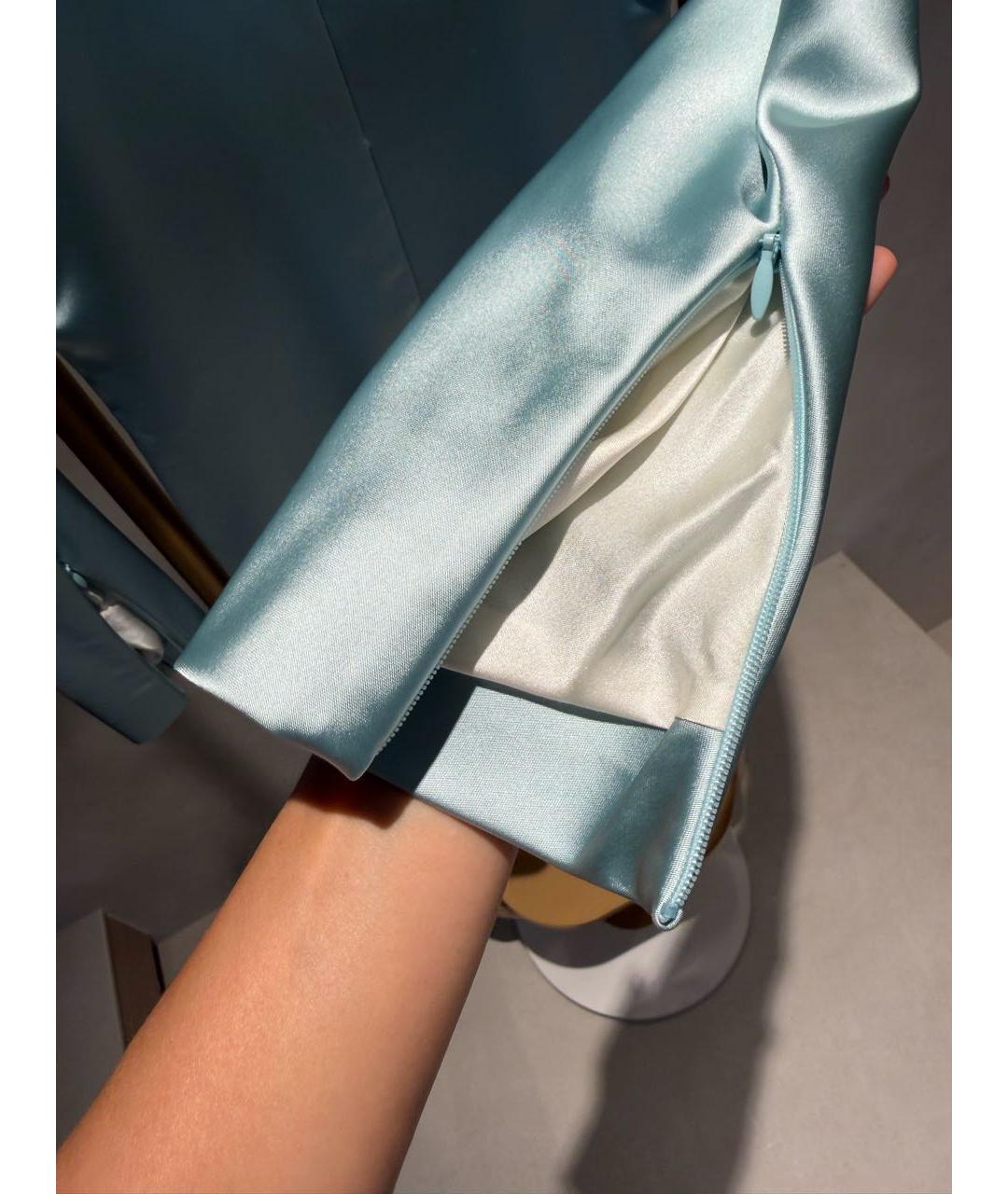 ALEXANDER TEREKHOV Бирюзовое вечернее платье, фото 3