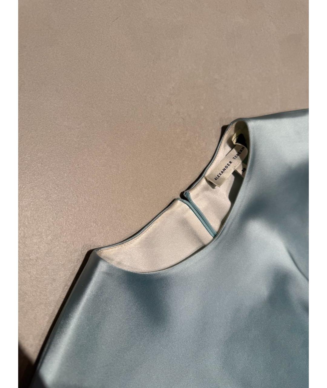ALEXANDER TEREKHOV Бирюзовое вечернее платье, фото 5