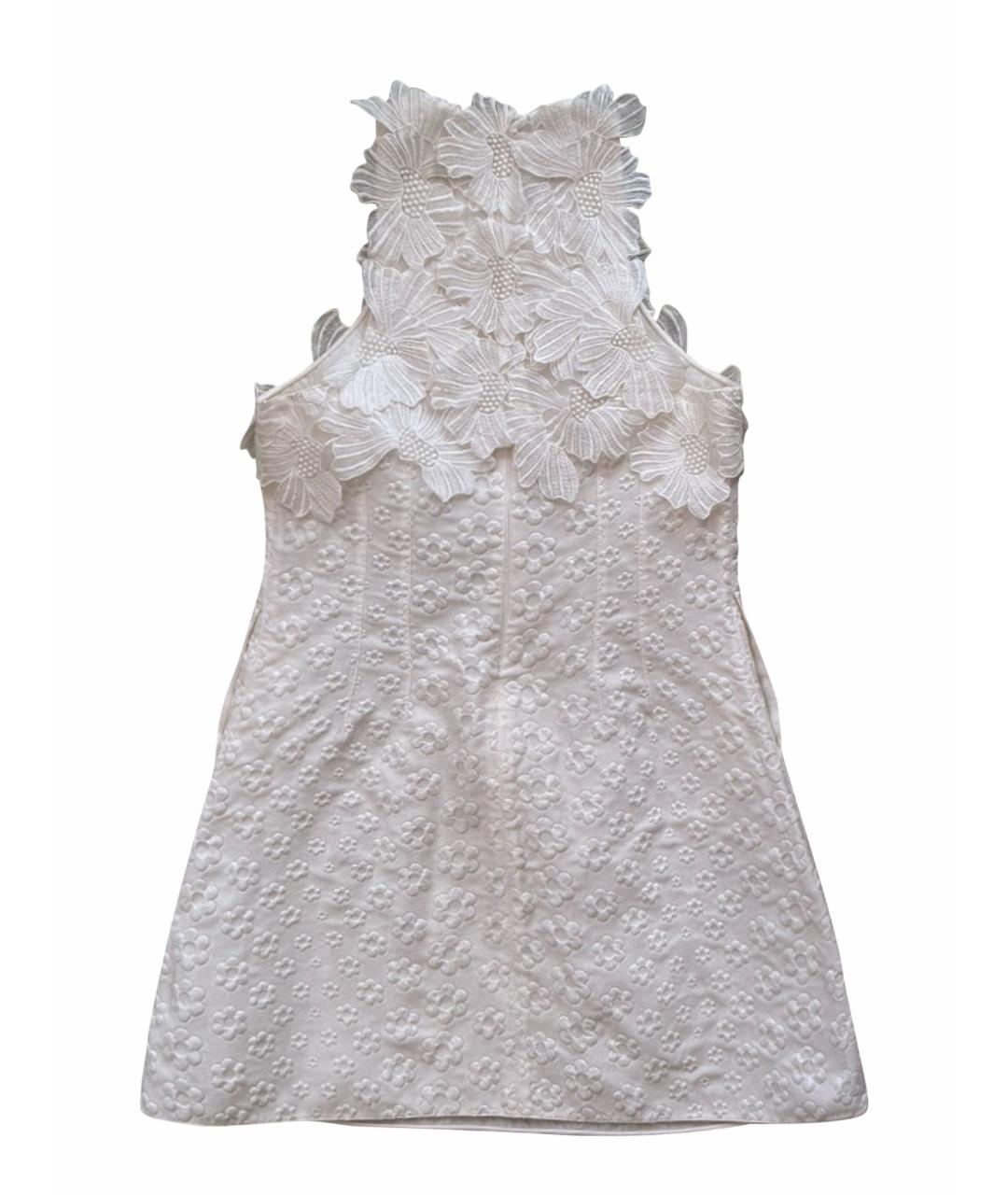 GIAMBA Белое полиэстеровое коктейльное платье, фото 1