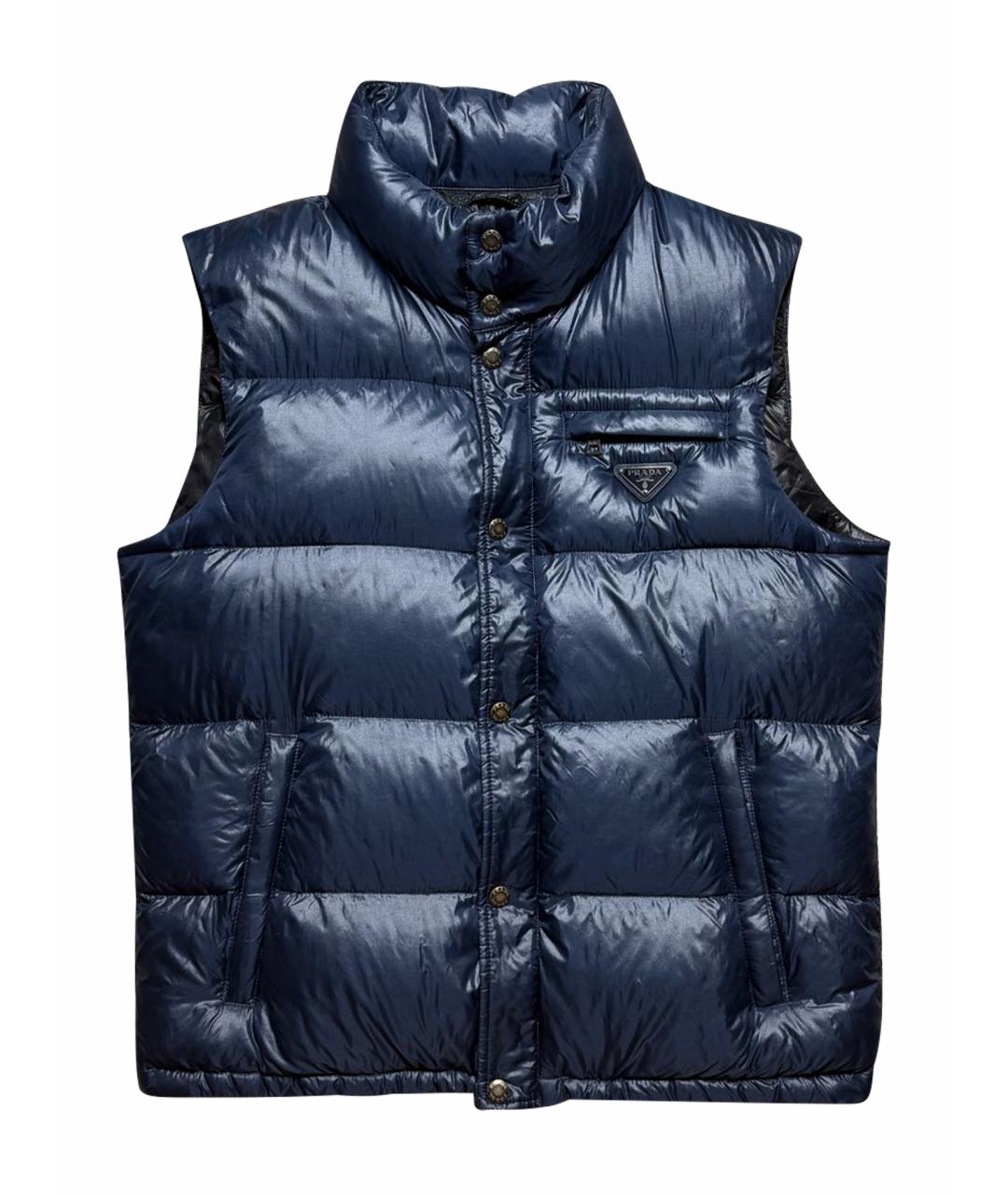 PRADA Темно-синий жилет, фото 1