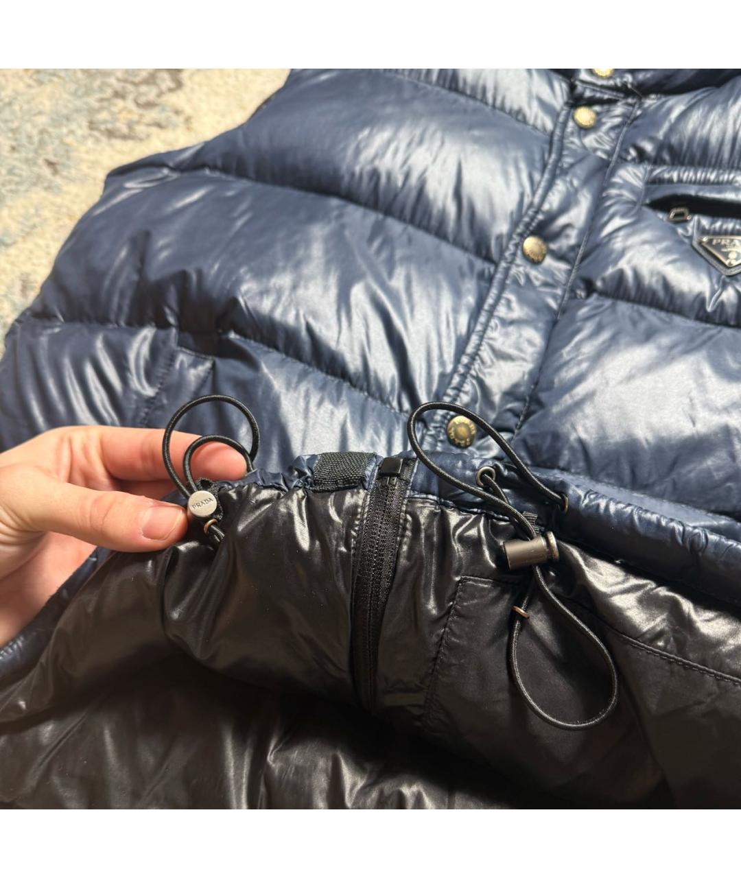 PRADA Темно-синий жилет, фото 6