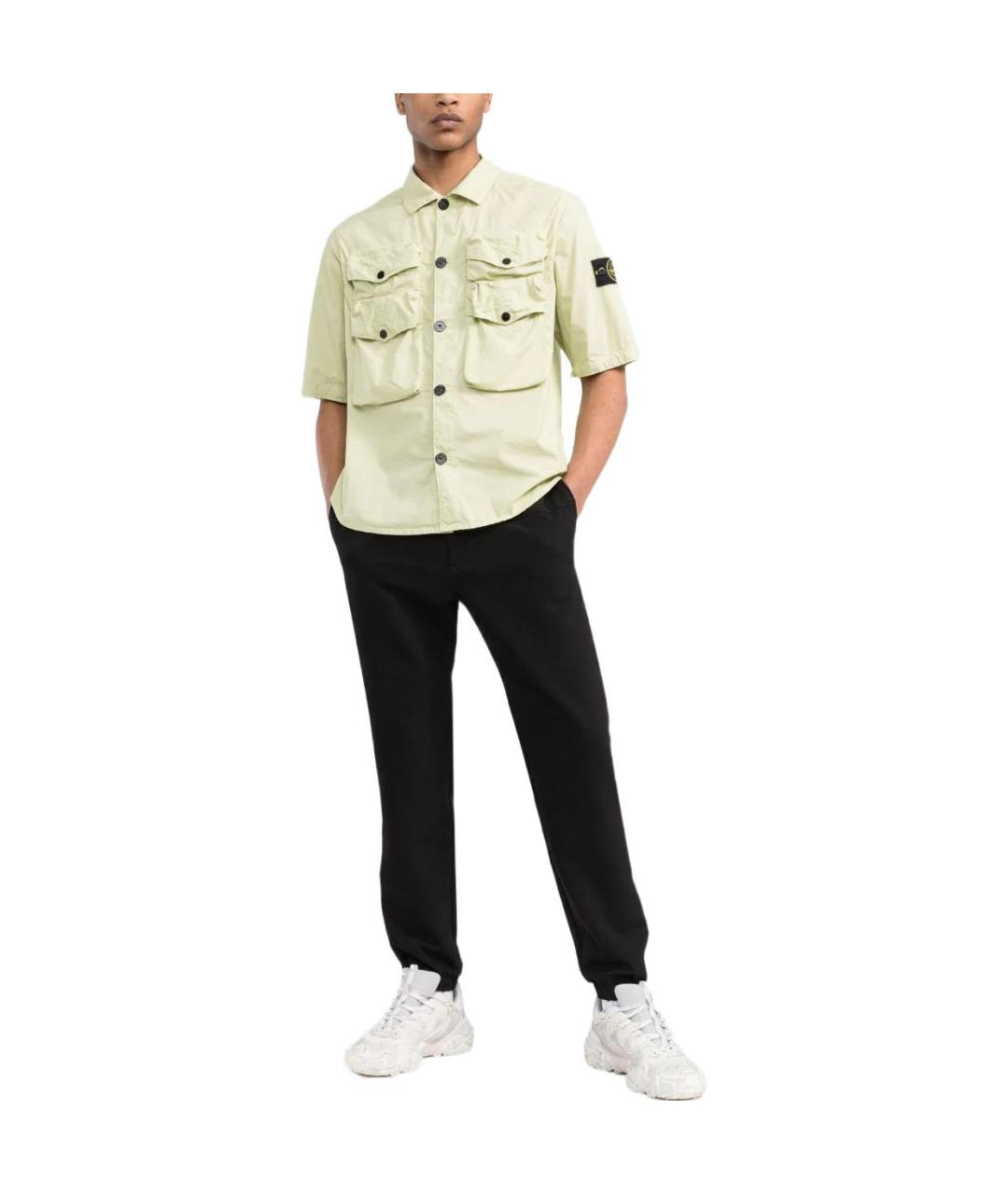 STONE ISLAND Белая классическая рубашка, фото 3