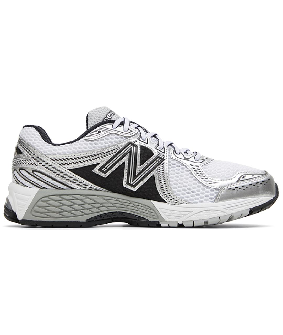 NEW BALANCE Серебряные кроссовки, фото 2