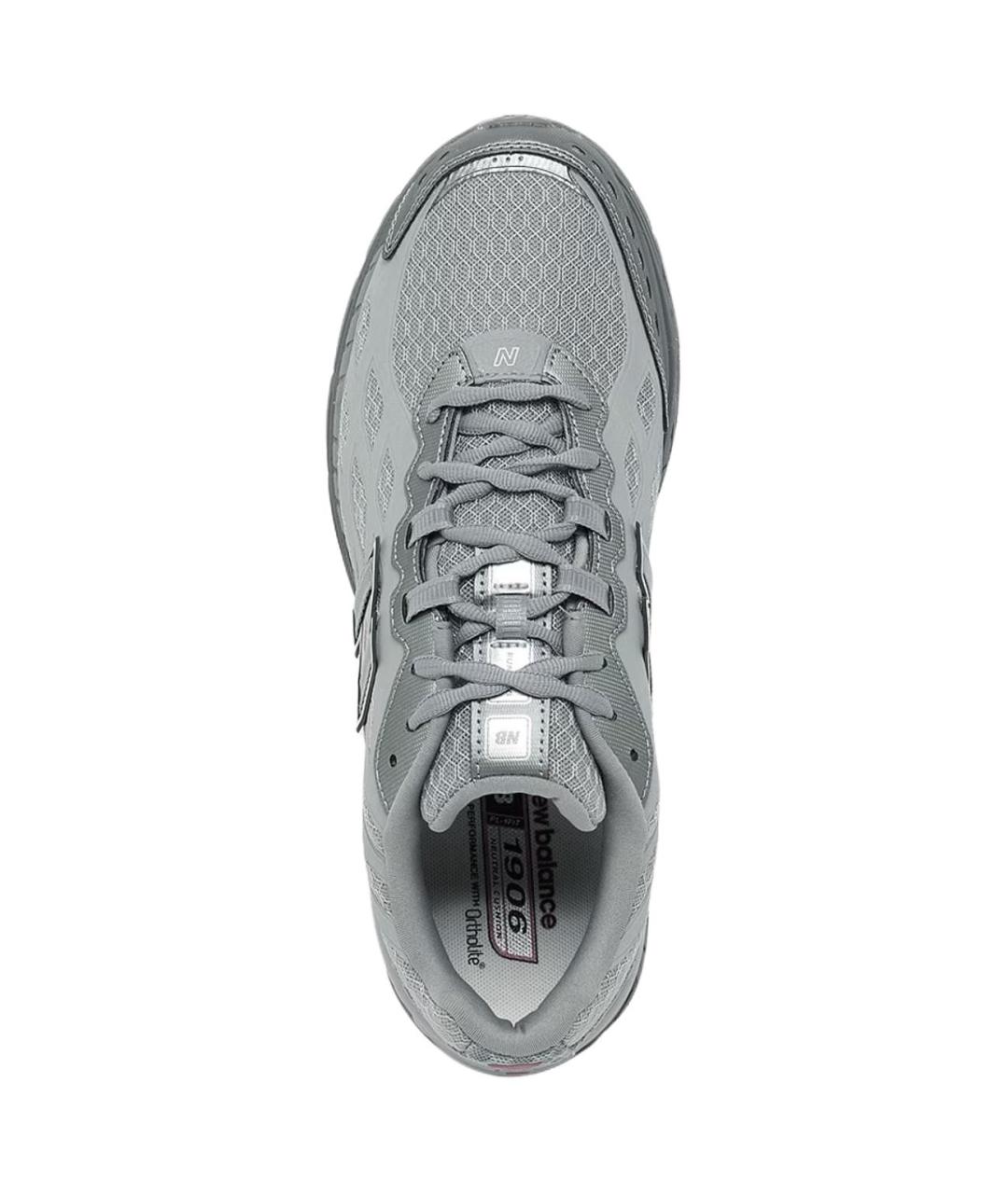 NEW BALANCE Серые низкие кроссовки / кеды, фото 3