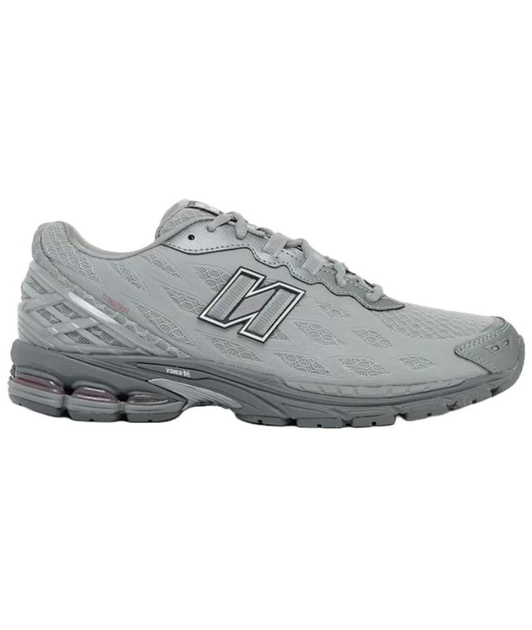 NEW BALANCE Серые низкие кроссовки / кеды, фото 1