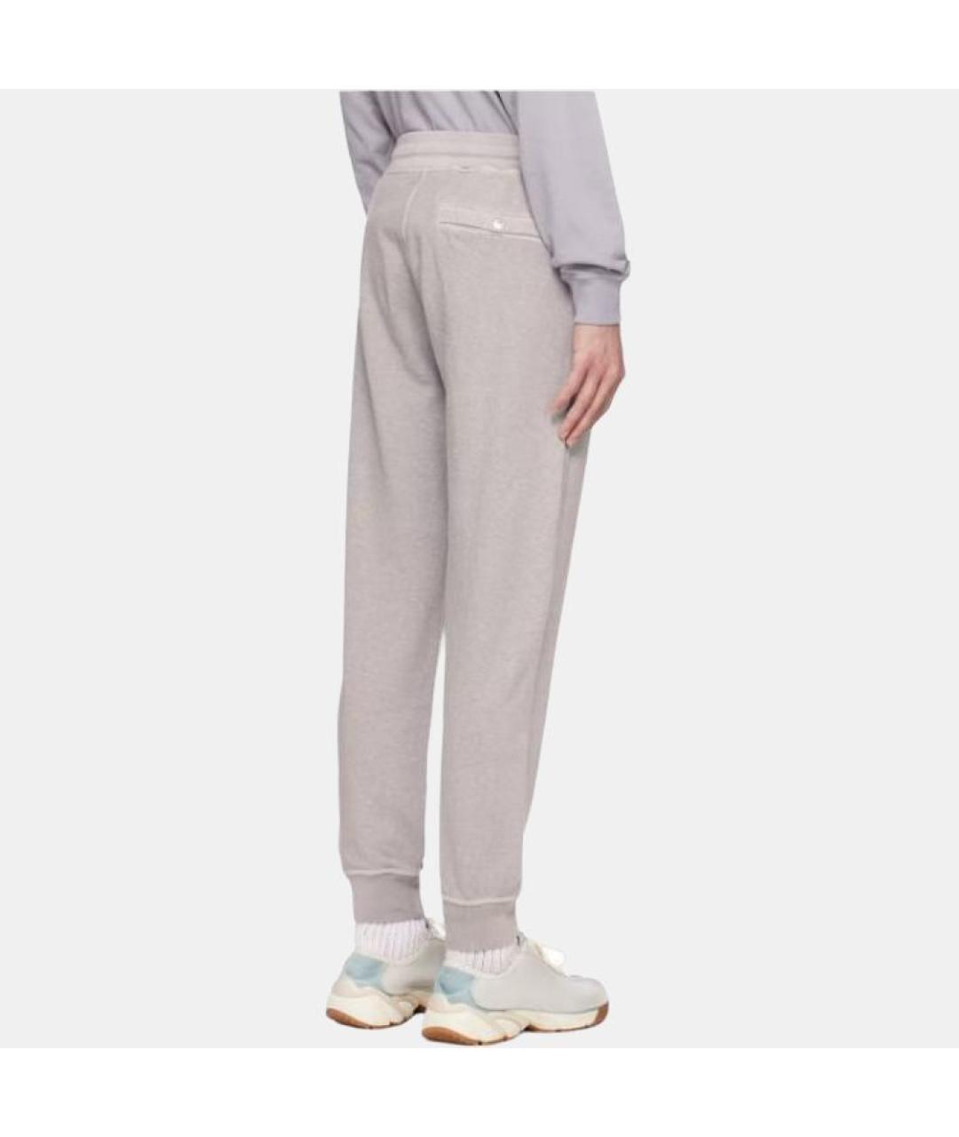 STONE ISLAND Серые повседневные брюки, фото 3