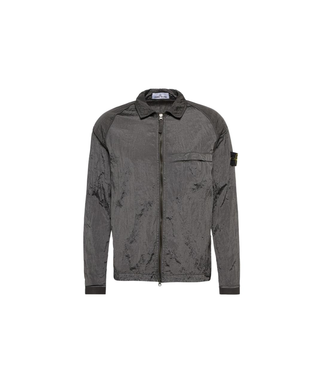 STONE ISLAND Черная куртка, фото 5