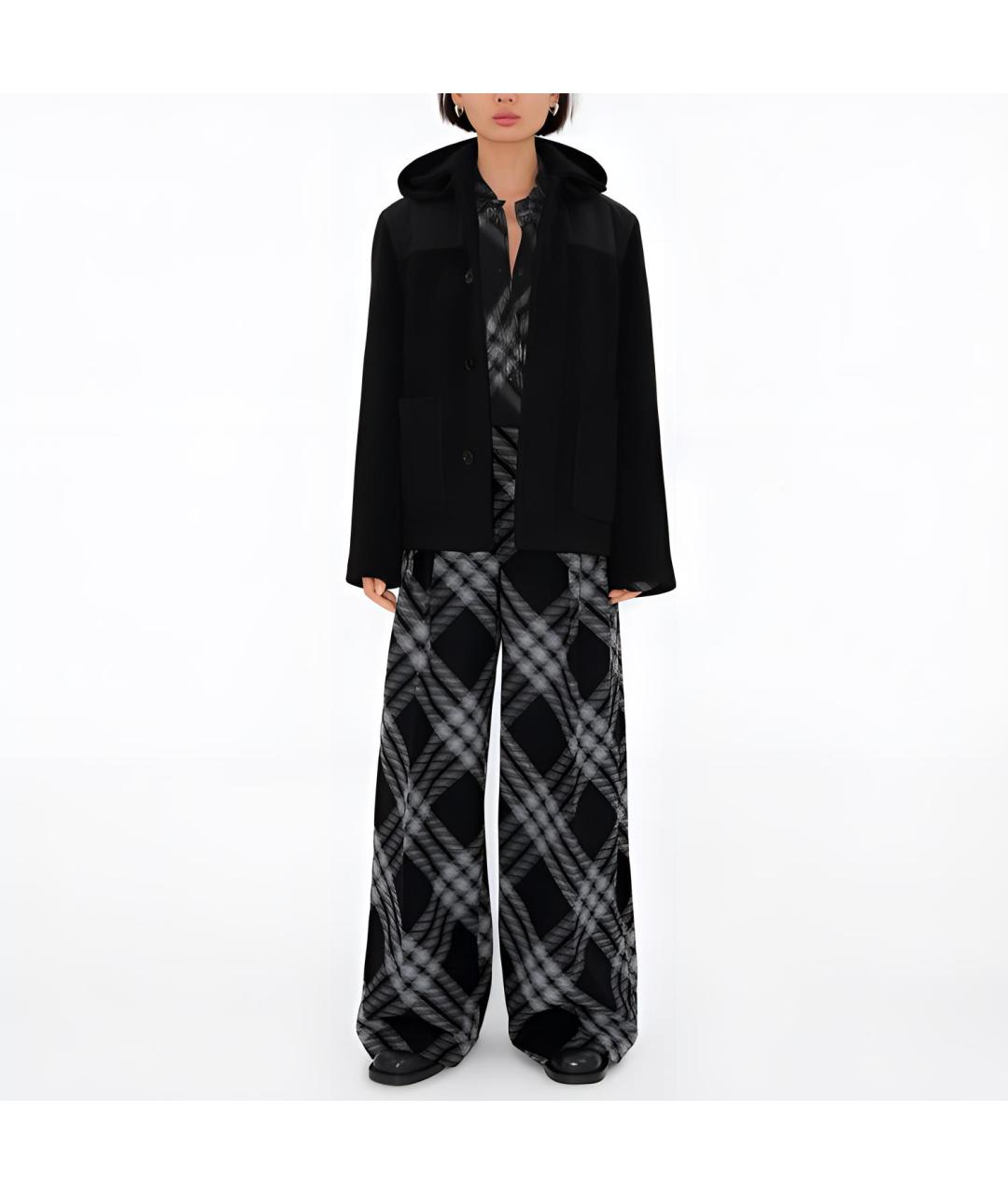BURBERRY Черная куртка, фото 2