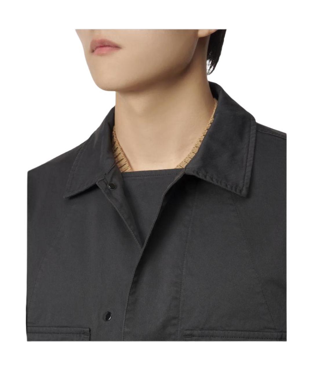 STONE ISLAND Черная куртка, фото 5