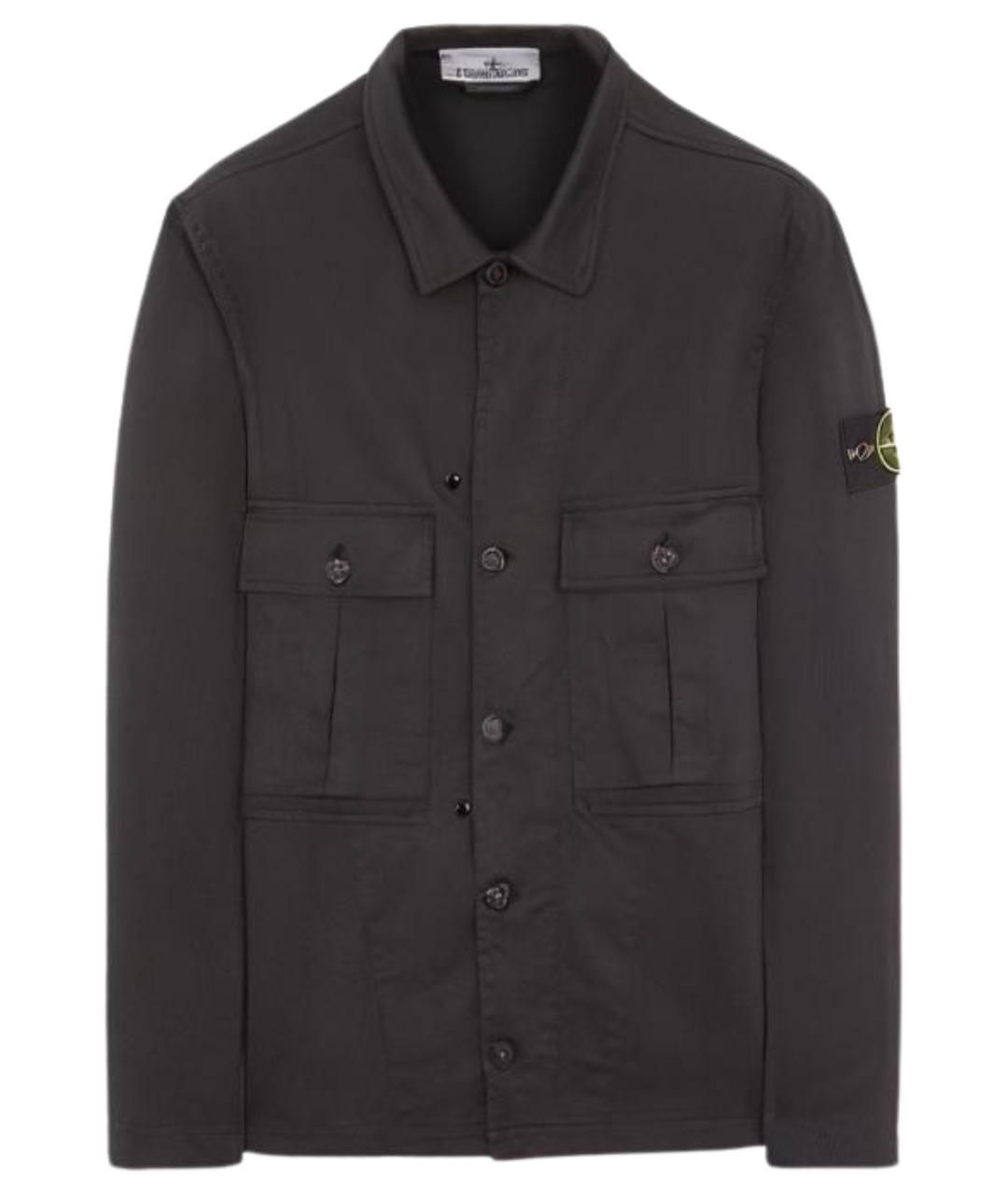 STONE ISLAND Черная куртка, фото 1