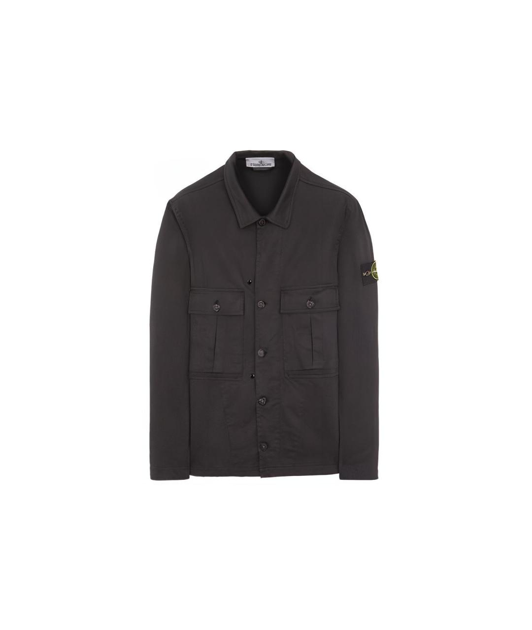 STONE ISLAND Черная куртка, фото 8