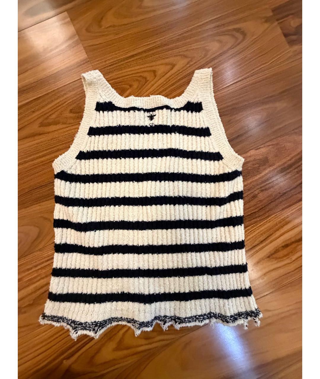 CHRISTIAN DIOR Мульти хлопковый кардиган, фото 4