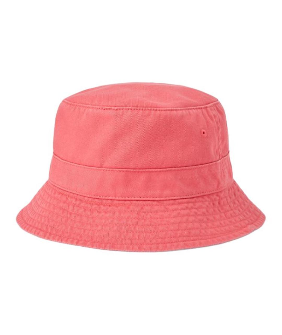 POLO RALPH LAUREN Розовая хлопковая панама, фото 2