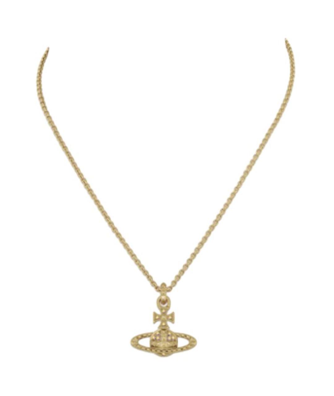 VIVIENNE WESTWOOD Золотое колье, фото 2