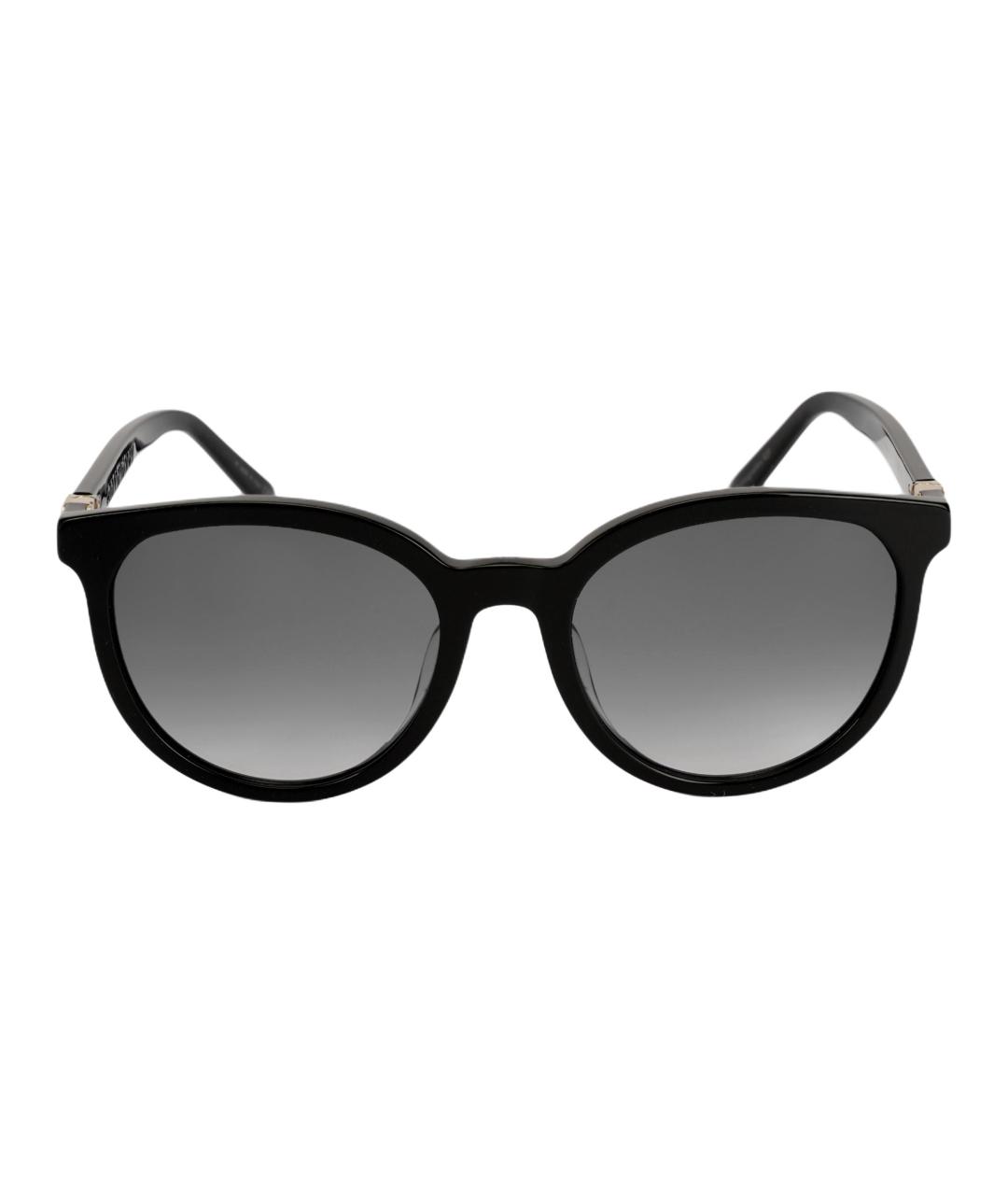 CHRISTIAN DIOR Черные пластиковые солнцезащитные очки, фото 2