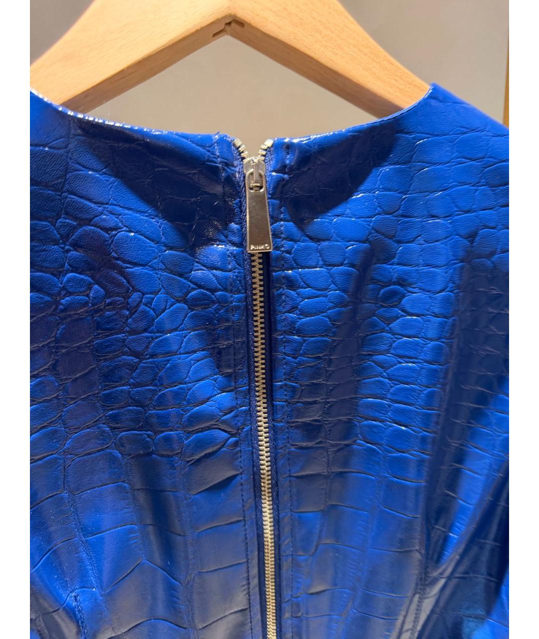 PINKO Синее коктейльное платье, фото 4