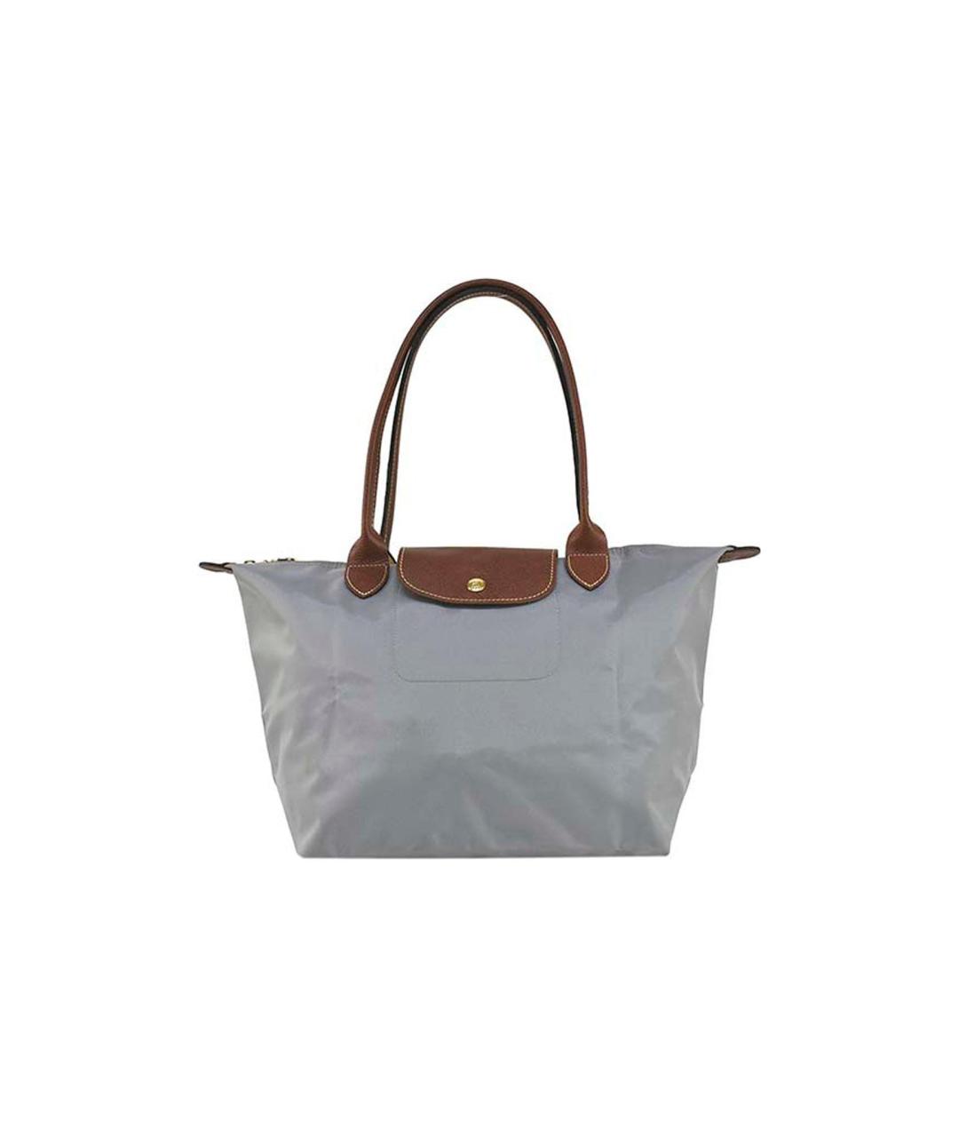 LONGCHAMP Серая сумка тоут, фото 1