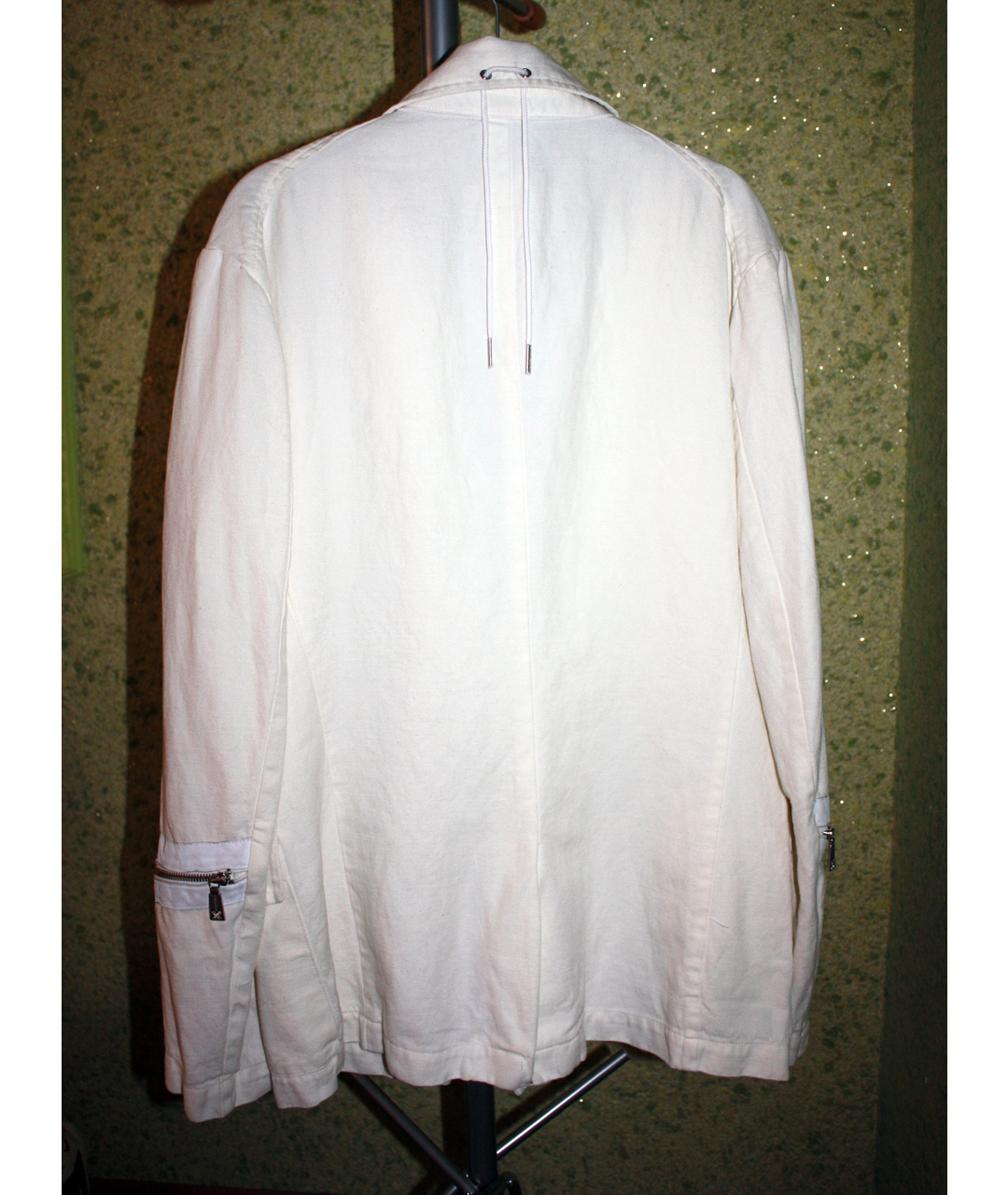 JOHN RICHMOND Белый хлопковый пиджак, фото 2