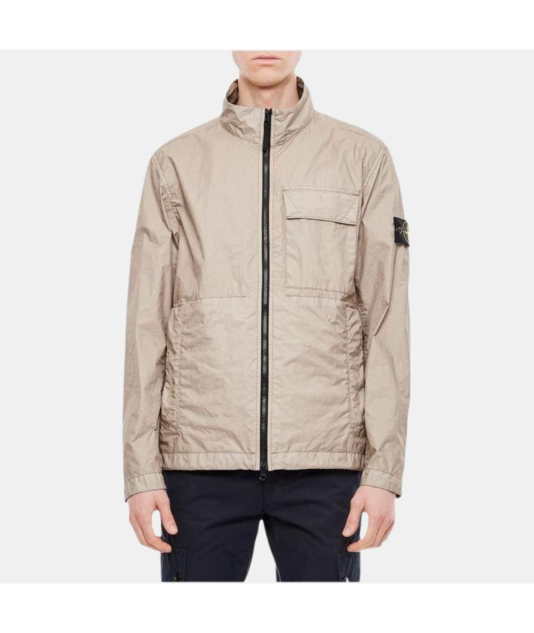STONE ISLAND Бежевая куртка, фото 2