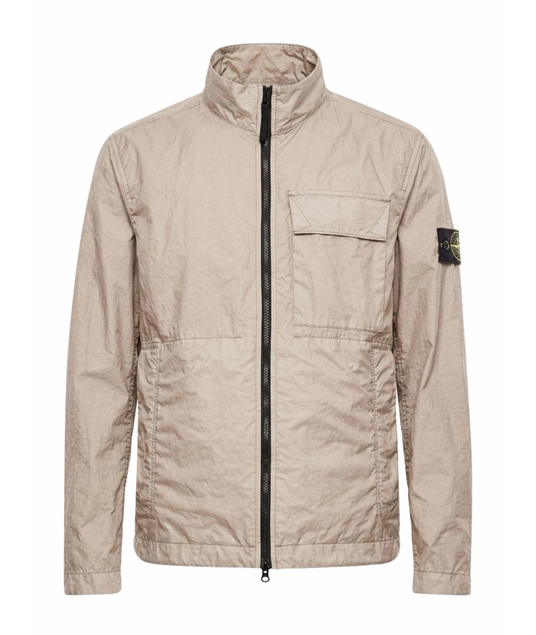 STONE ISLAND Бежевая куртка, фото 1