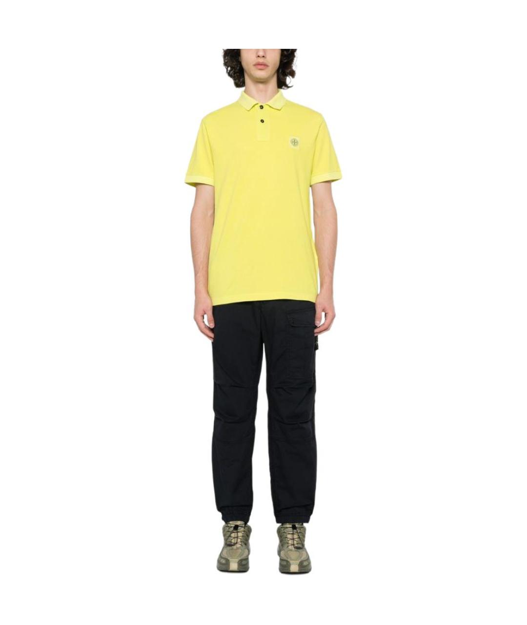 STONE ISLAND Темно-синие повседневные брюки, фото 3