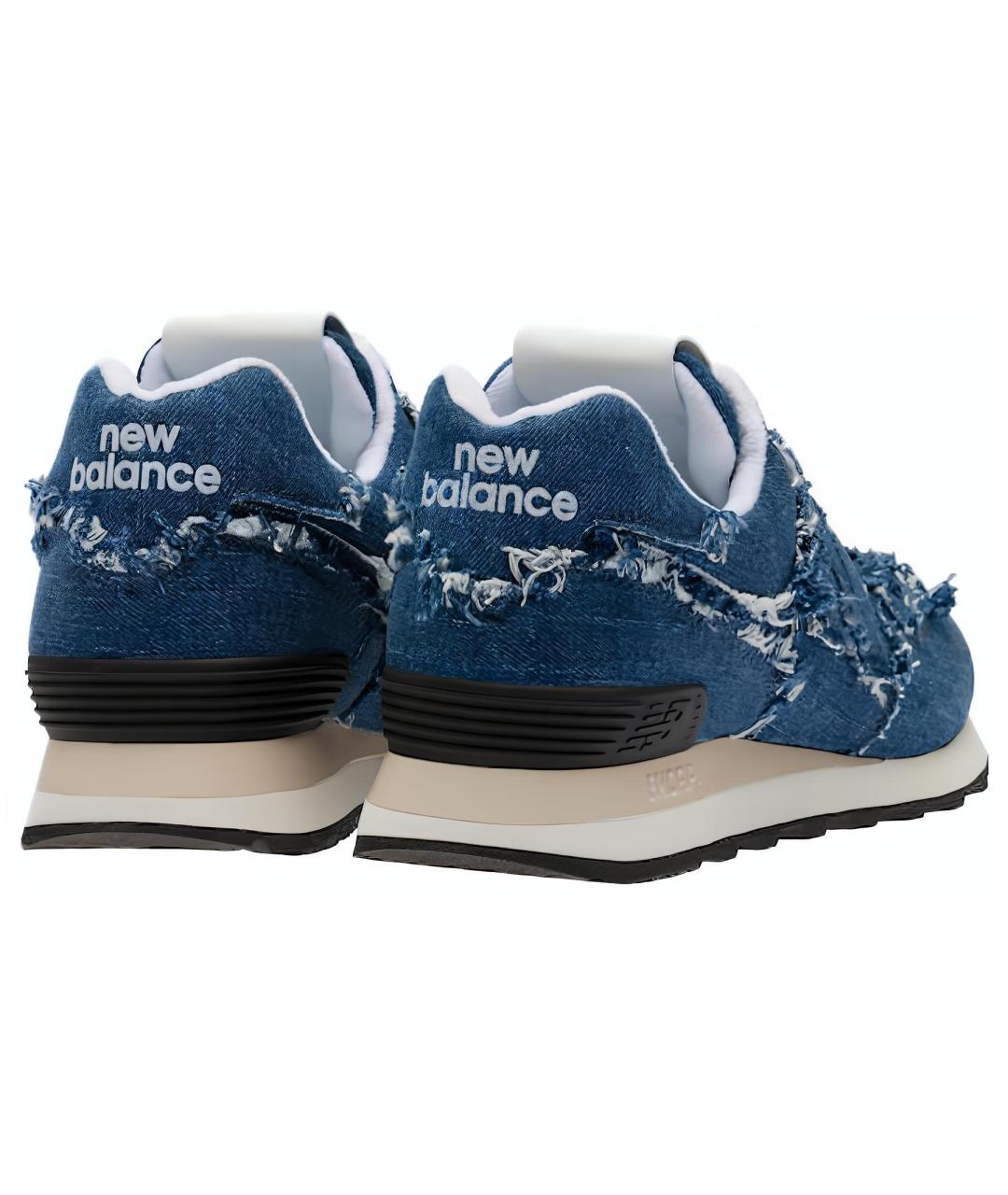 MIU MIU Синие кроссовки, фото 4