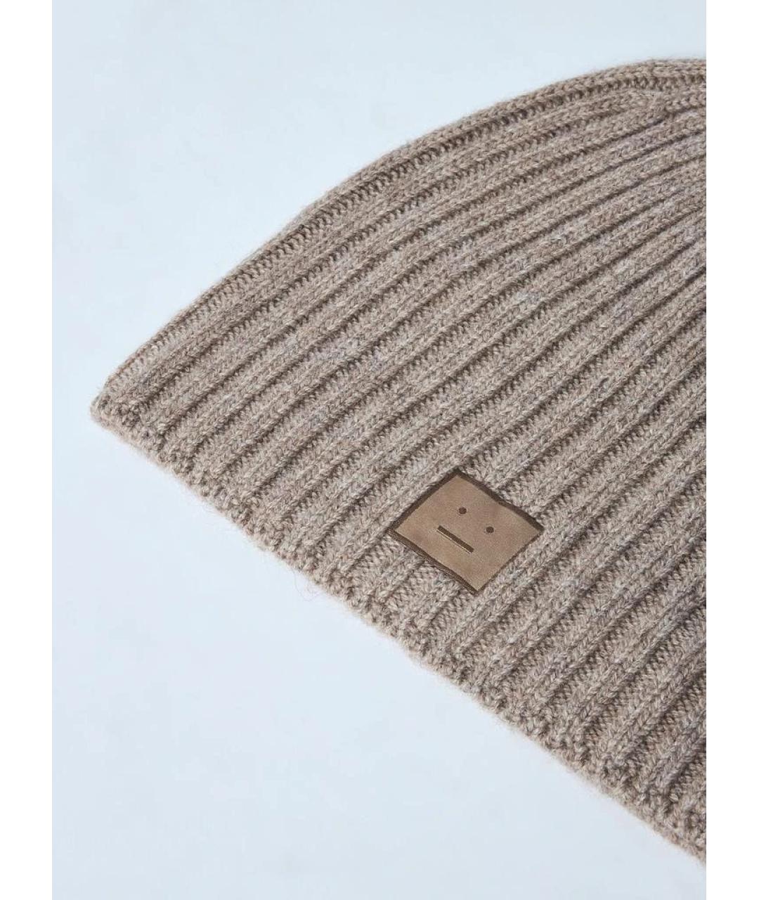 ACNE STUDIOS Серая шапка, фото 3