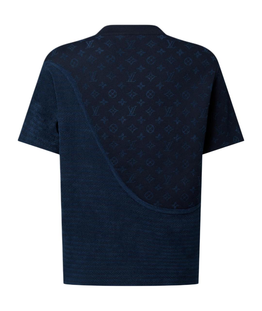 LOUIS VUITTON Синяя футболка, фото 2