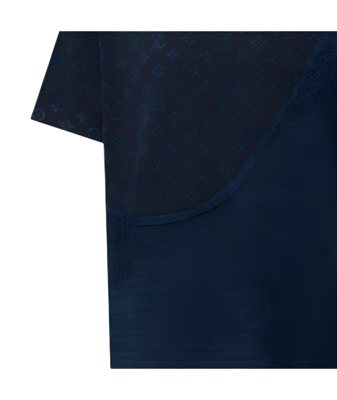 LOUIS VUITTON Синяя футболка, фото 5