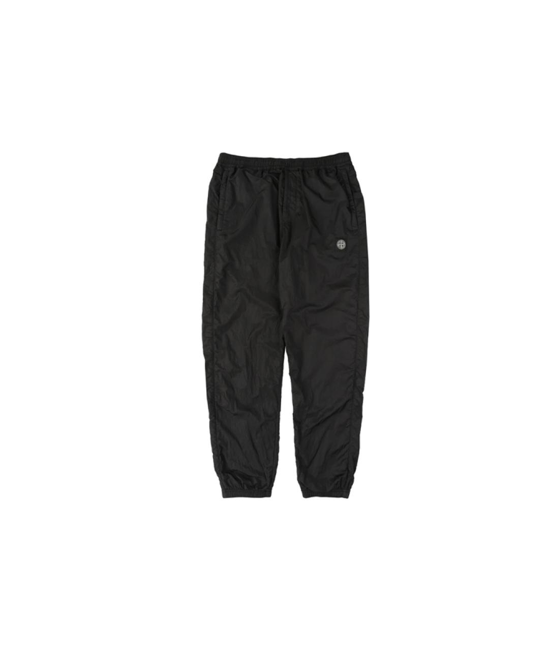 STONE ISLAND Черные спортивные брюки и шорты, фото 6