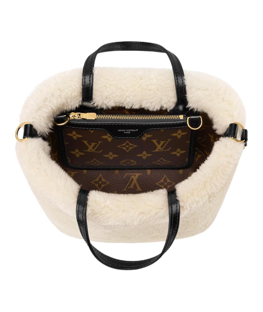 LOUIS VUITTON Коричневая сумка через плечо из канвы, фото 5