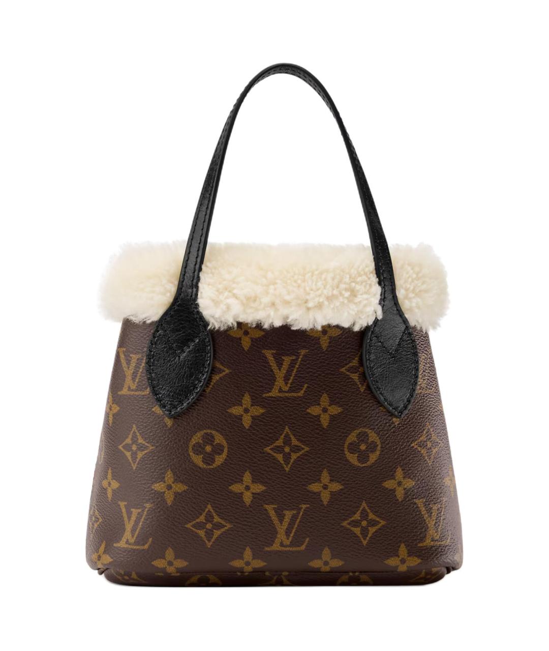 LOUIS VUITTON Коричневая сумка через плечо из канвы, фото 2