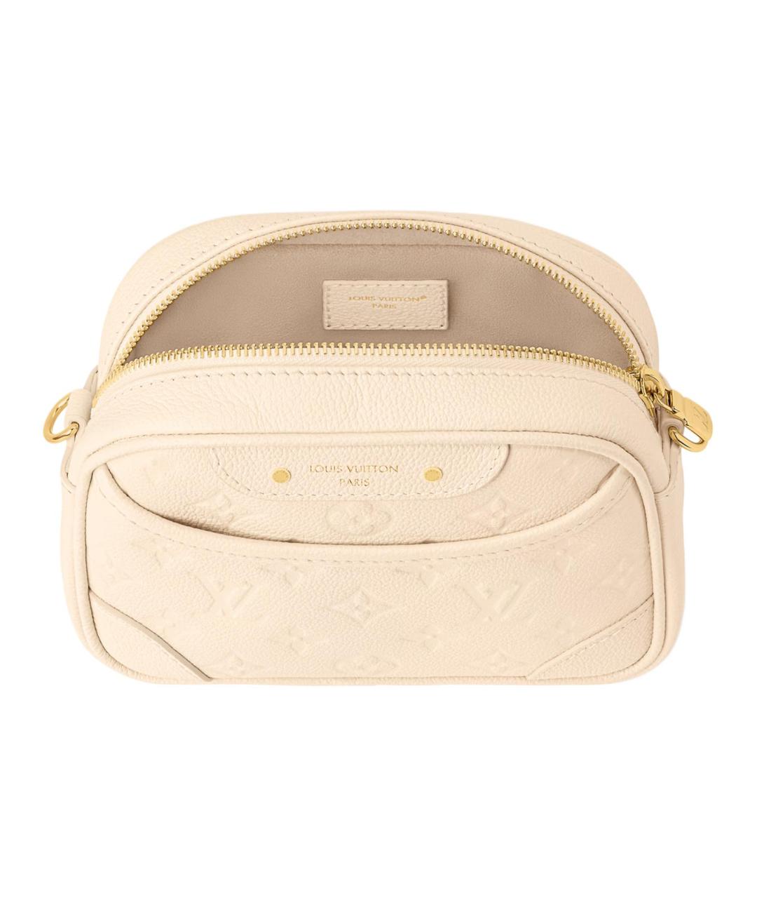 LOUIS VUITTON Бежевая канва сумка через плечо, фото 4