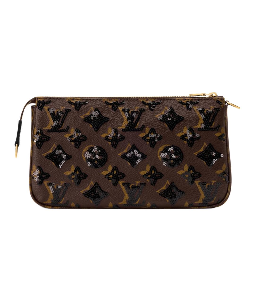 LOUIS VUITTON Коричневая сумка через плечо, фото 3