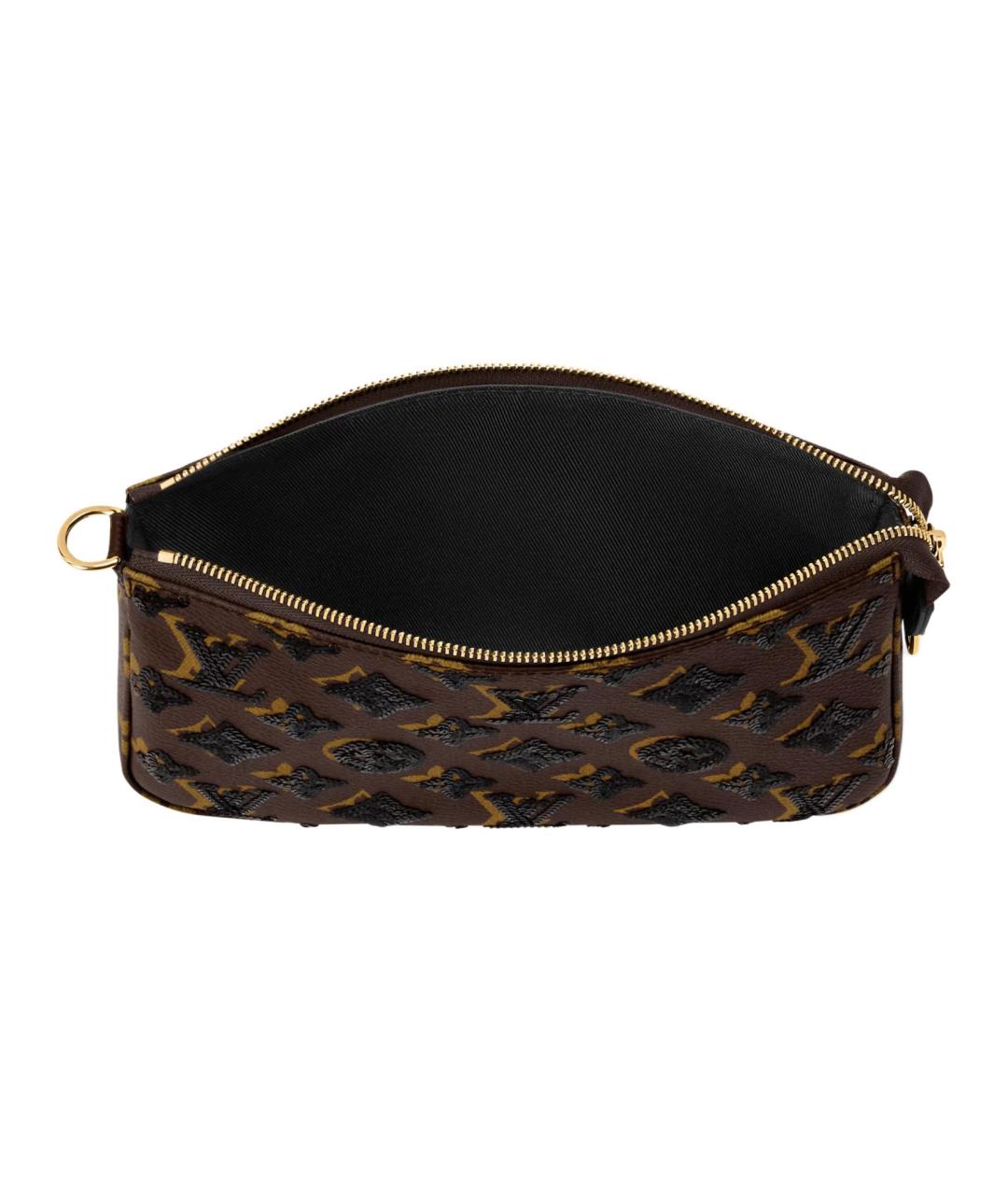 LOUIS VUITTON Коричневая сумка через плечо, фото 4