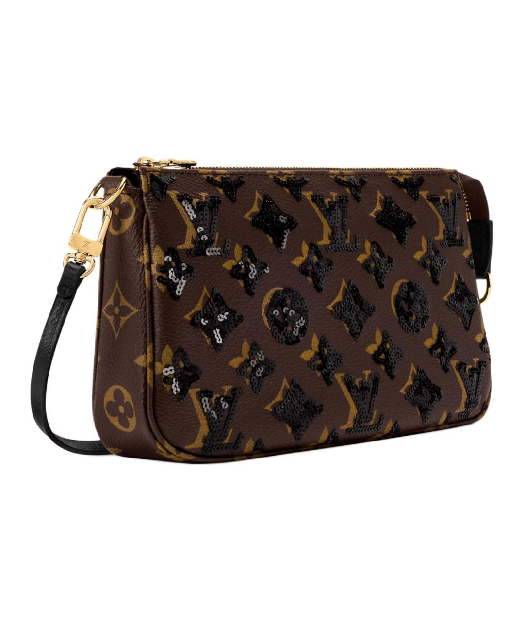 LOUIS VUITTON Коричневая сумка через плечо, фото 2