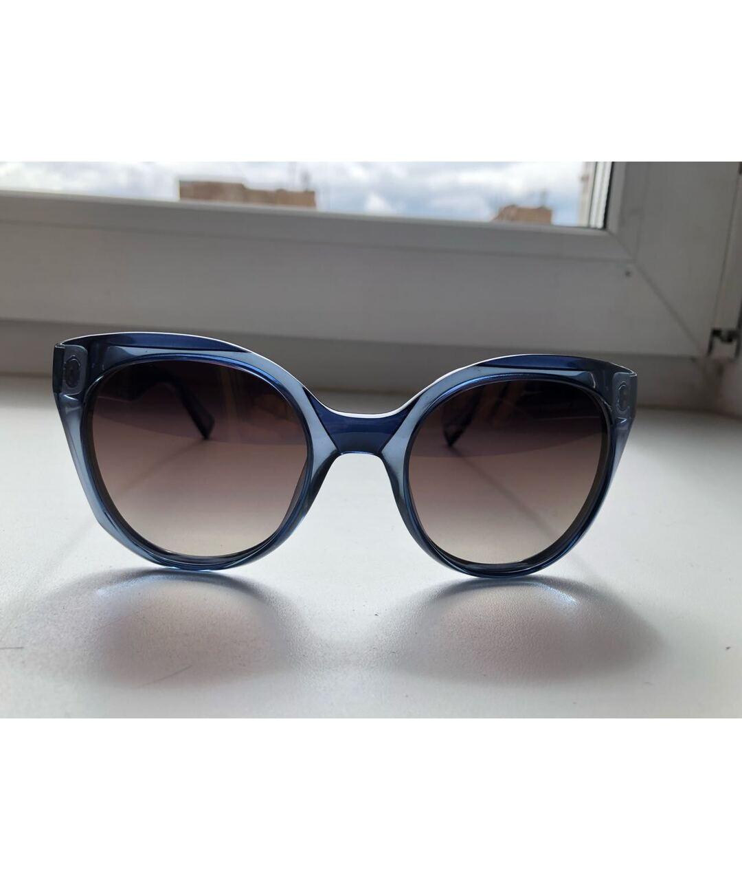 MARC JACOBS Синие пластиковые солнцезащитные очки, фото 2