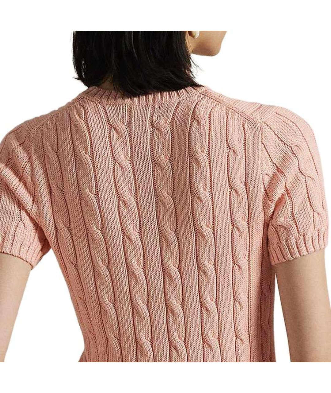 POLO RALPH LAUREN Розовый джемпер / свитер, фото 5