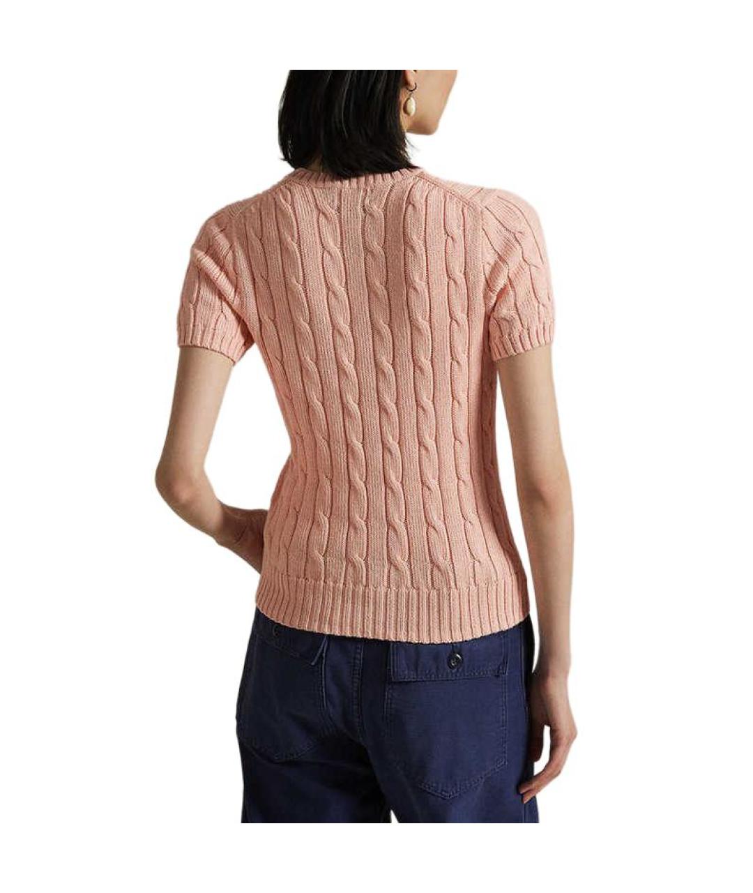 POLO RALPH LAUREN Розовый джемпер / свитер, фото 3