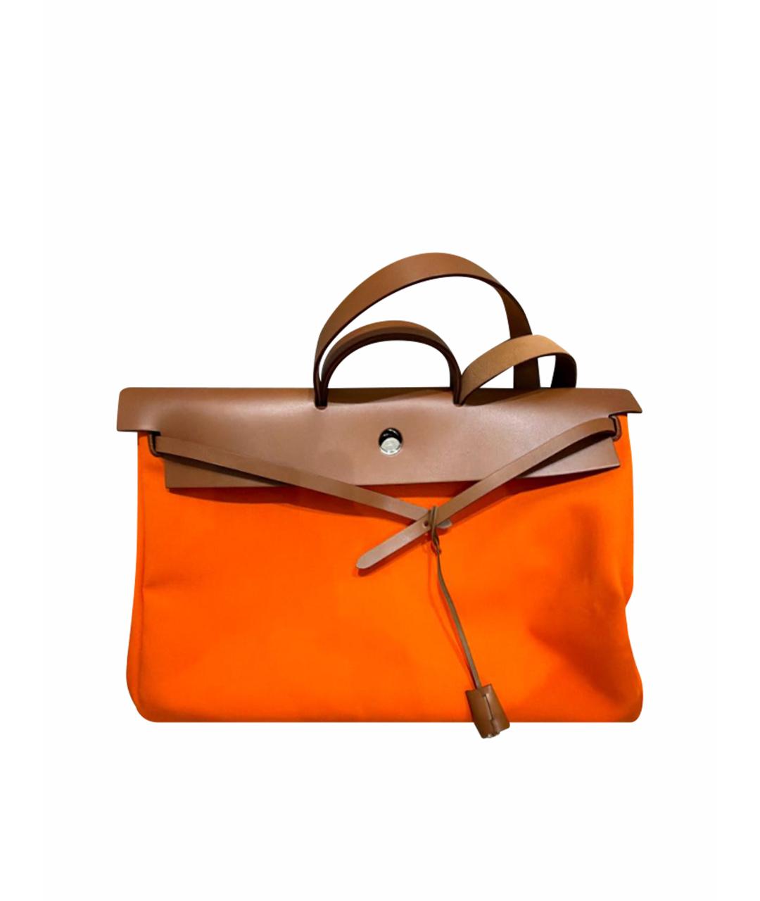 HERMES Оранжевая сумка через плечо, фото 1