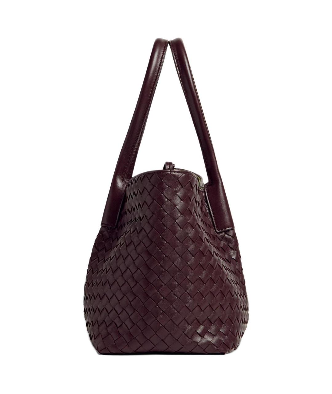 BOTTEGA VENETA Коричневая кожаная сумка через плечо, фото 3