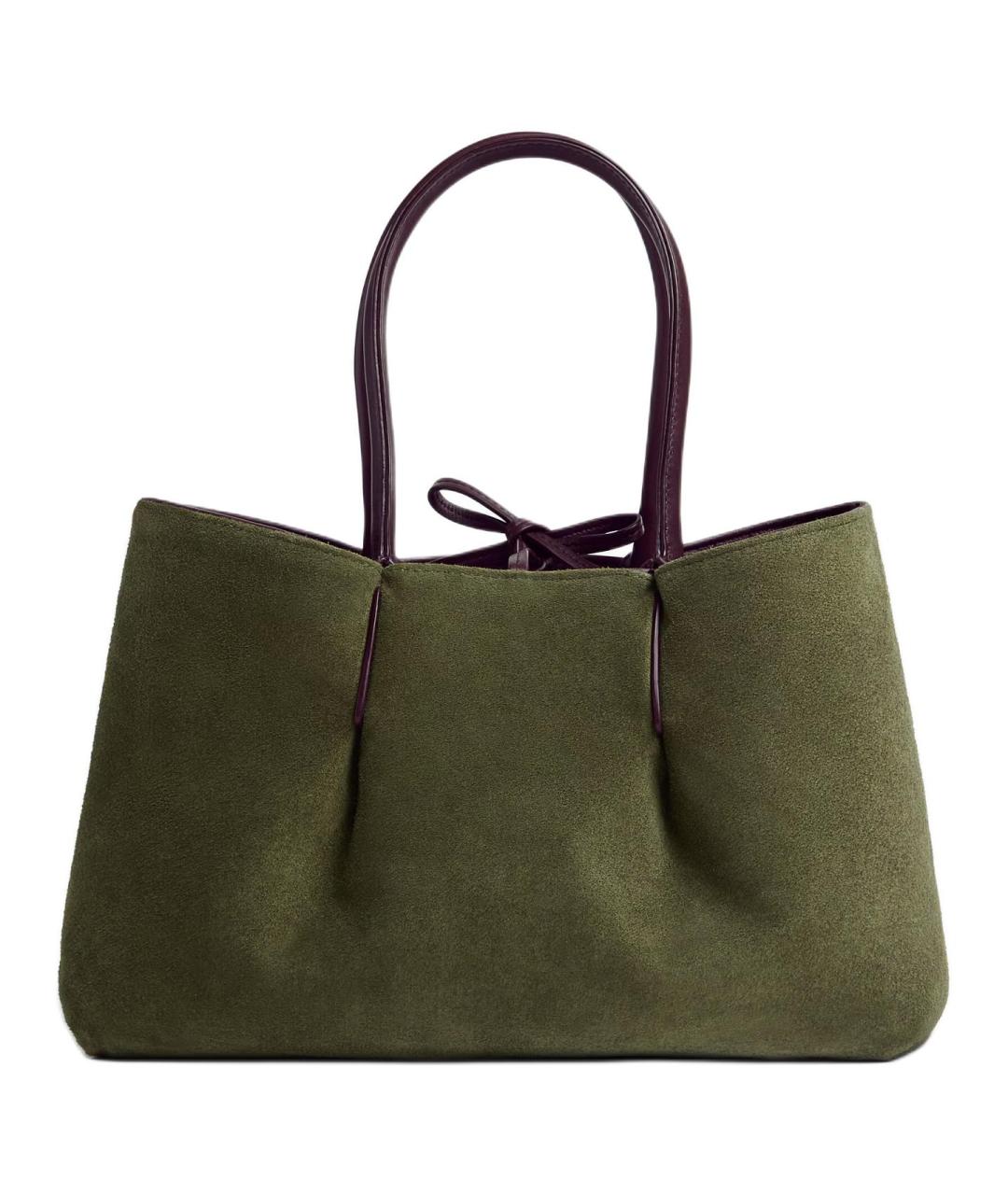 BOTTEGA VENETA Коричневая кожаная сумка через плечо, фото 4