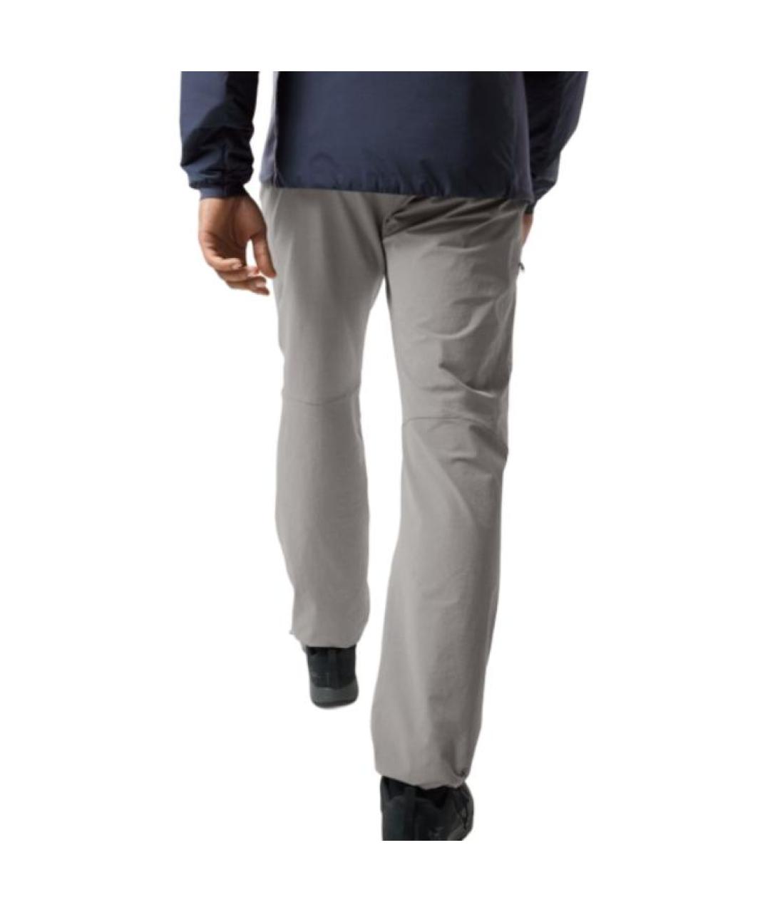 ARCTERYX Серые повседневные брюки, фото 3