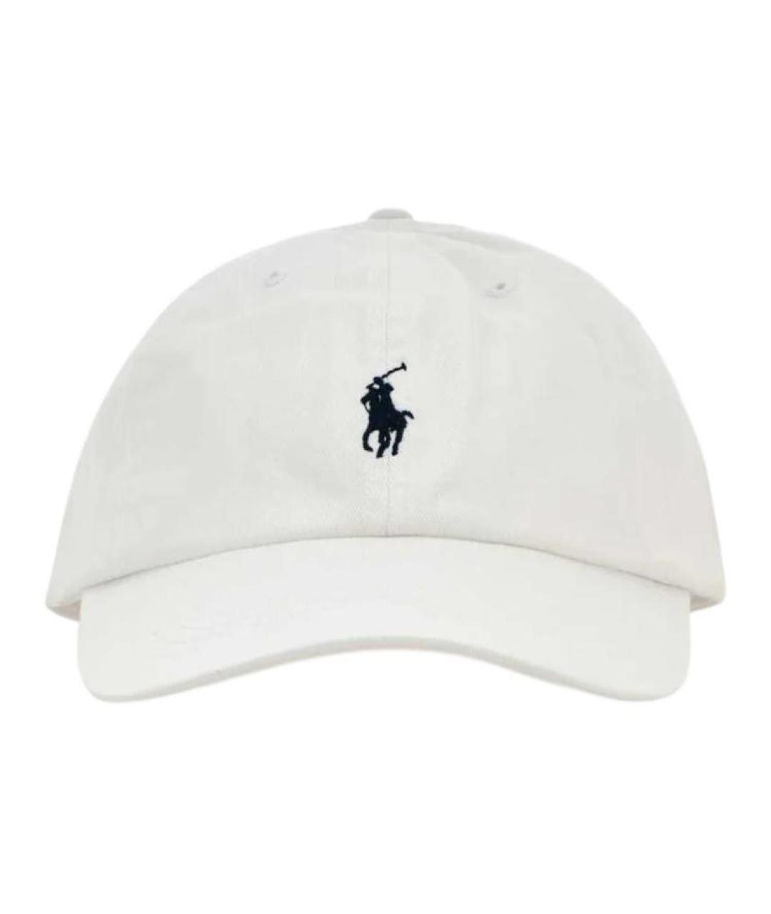 POLO RALPH LAUREN Белая хлопковая панама, фото 1