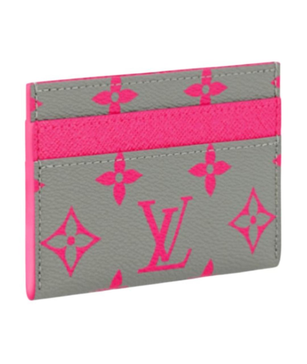 LOUIS VUITTON Серый кардхолдер, фото 2