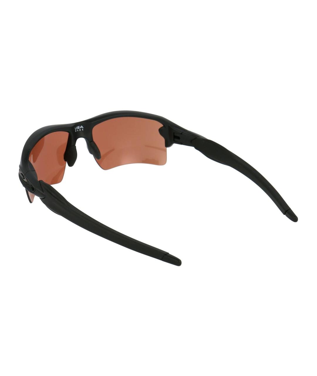 OAKLEY Черные пластиковые солнцезащитные очки, фото 4
