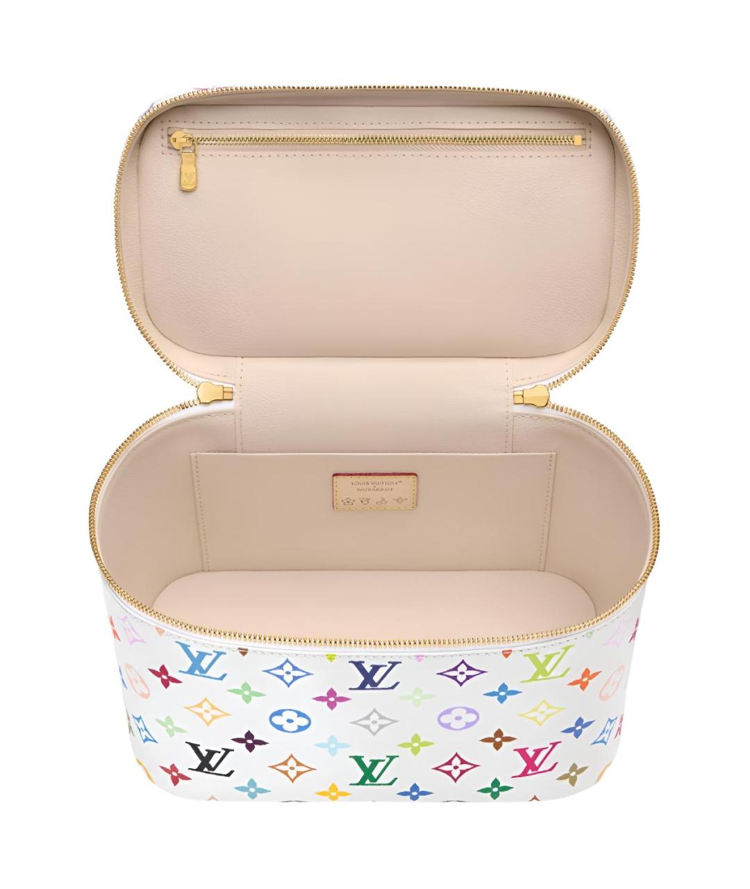 LOUIS VUITTON Белая сумка через плечо, фото 4