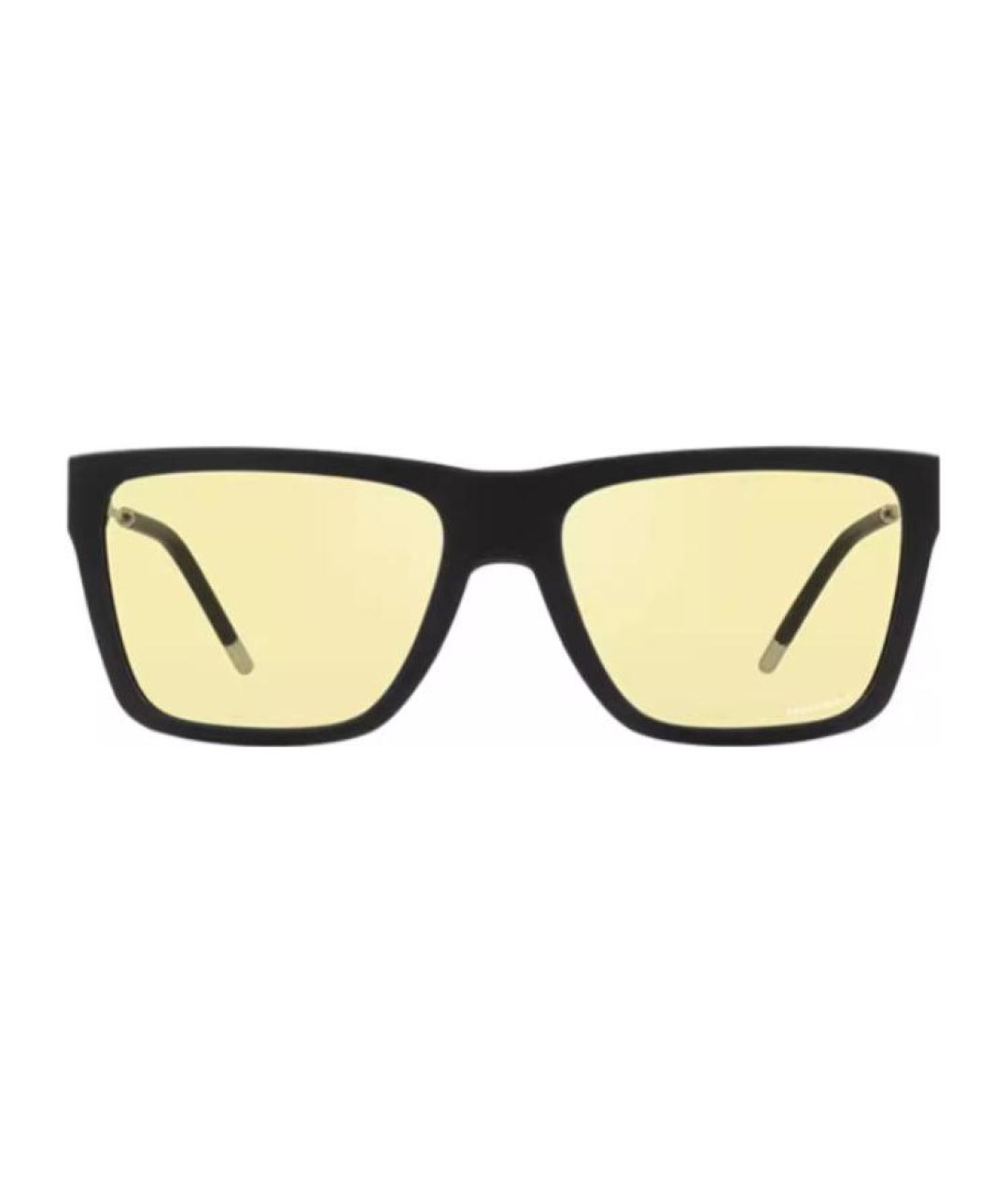 OAKLEY Черные пластиковые солнцезащитные очки, фото 1