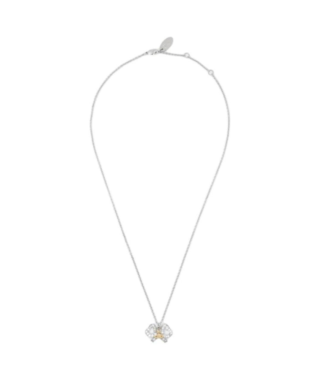 VIVIENNE WESTWOOD Серебряное колье, фото 2