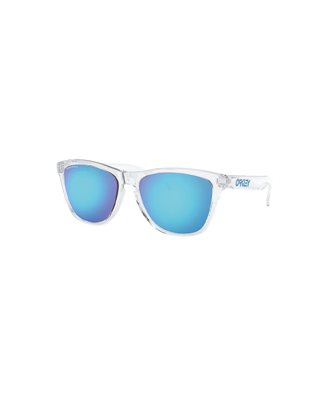 OAKLEY Белые пластиковые солнцезащитные очки, фото 4